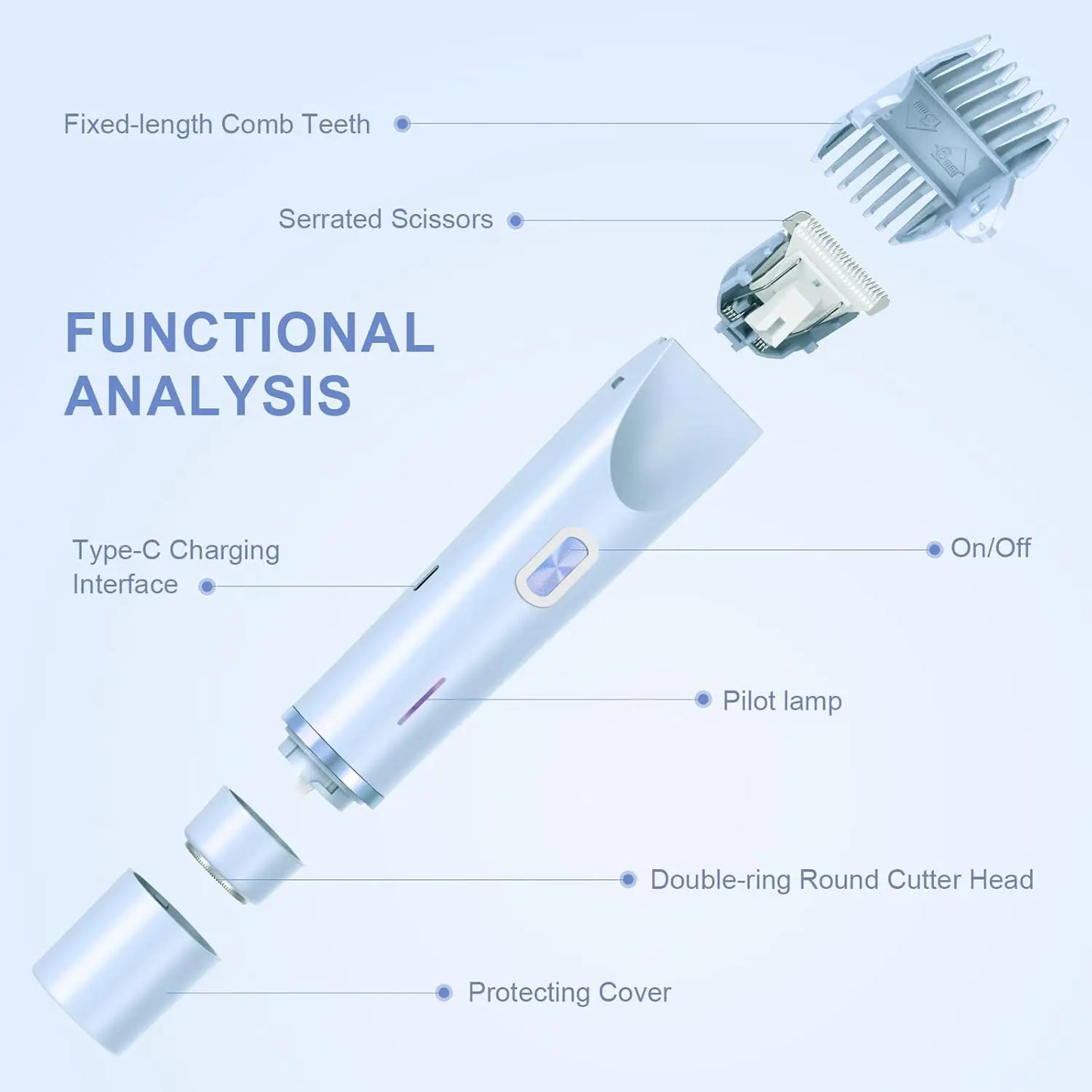 SmoothGlam™ Electric Razor for Women™